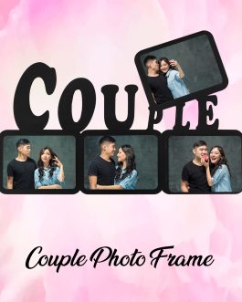 Misbh MDF COUPLE   Personalised photo frame with 4 photos