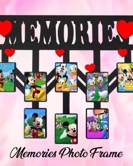 Misbh MDF  memories frame 1  Personalised photo frame with 10 photos