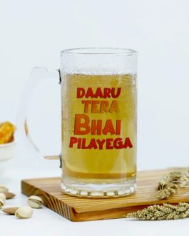 daru tera bhai pilayega Personalized mug