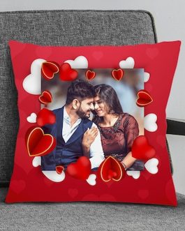 Copule love photo  double sideded photo cushion