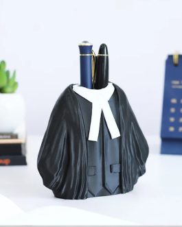 Personalized Lawyer Coat Pen Stand