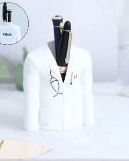 Personalized Doctor Coat Pen Stand