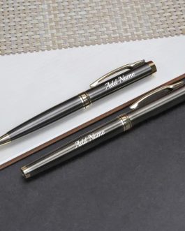 Set of Two Personalized Pen with case