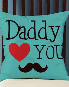 daddy you double sideded photo cushion
