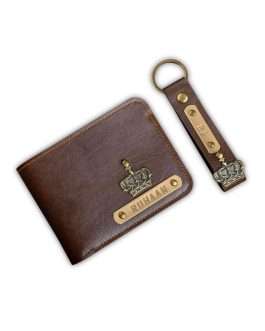 Misbh Leather Men’s Wallet and Keychain