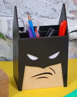 Batman Pen Stand With Stationary