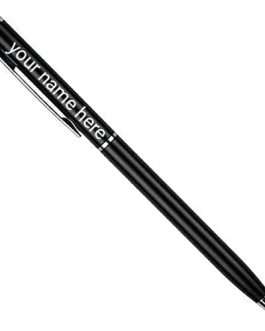 Personalized Pen With Name Engraved Ball Pen Black