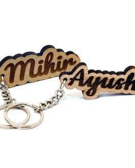 ROYAL Personalized Wooden Key Chain