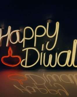 Lights Happy Diwali Neon Sign