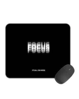 Misbh Gaming Mouse Pad – Focus Illusion Design with Non-Slip Rubber Base