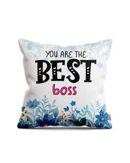 Misbh Boss Cushion Cover with Filler