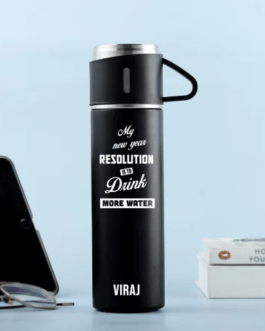 New Year Resolution Personalized Bottle