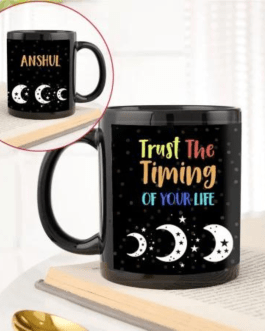 Trust The Timing Of Your Life – Personalized Mug