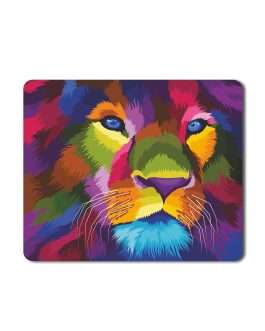 Misbh Abstract Lion Designer Gaming Non-Slip Rubber Base Mouse Pad