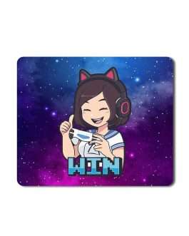 Misbh Win Designer Gaming Non-Slip Rubber Base Mouse Pad