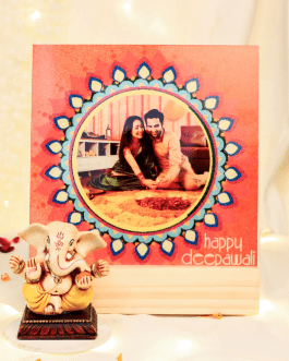 Diwali Photo Blessings Duo