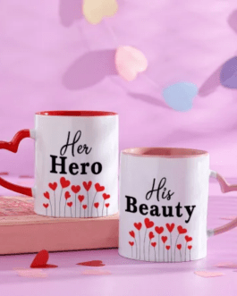 His And Hers Personalized Ceramic Mugs (Set of 2)