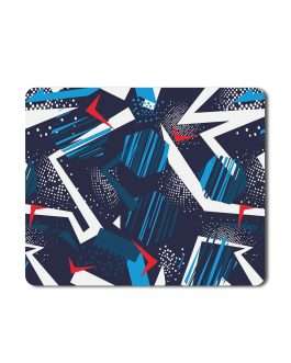 Misbh Abstract Background with Spot Pattern Non-Slip Rubber Base Mouse Pad