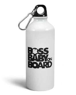 Misbh Boss Baby on Board 600 ml Water Bottle