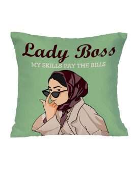 Misbh Lady Boss Women’s Day Printed Cushion