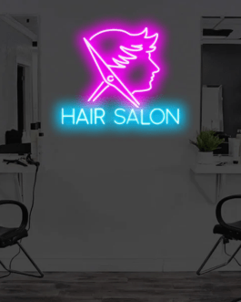 PERSONALIZED NEON SIGN LIGHT FOR SALON