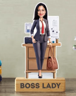 Boss Lady Personalized Caricature