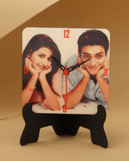 Personalised Picture Table Clock