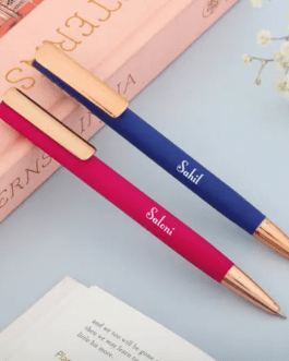 Personalized Set of Two Matte Finish Ball Pens