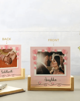 Couple In Love Personalized Wooden Sandwich Frame