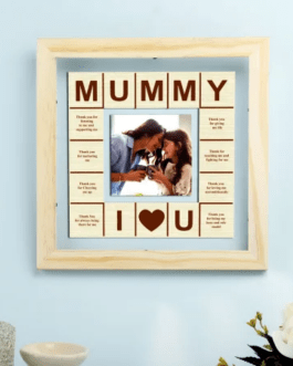 Mummy Love Personalized Wooden Photo Frame