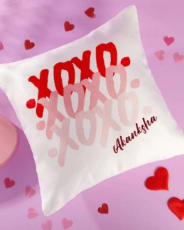 XOXO Personalised Love Cushion