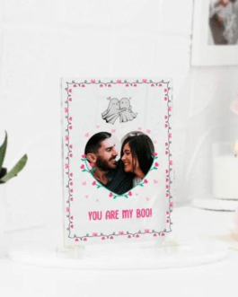 You Are My Boo – Personalized Acrylic Greeting Card