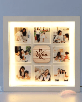 Personalized LED Wooden Photo Frame For Mother