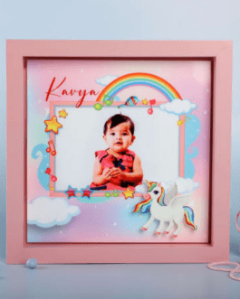 Personalized 3D Photo Frame For Girls