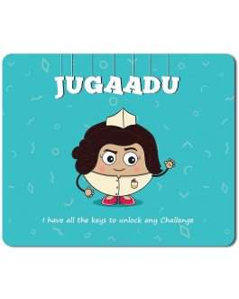 Funny Gift for Girl Best Friend Sister Jugaadu Printed Mouse Pad