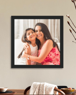 Customised Mother and Daughter Photo Frame Painting